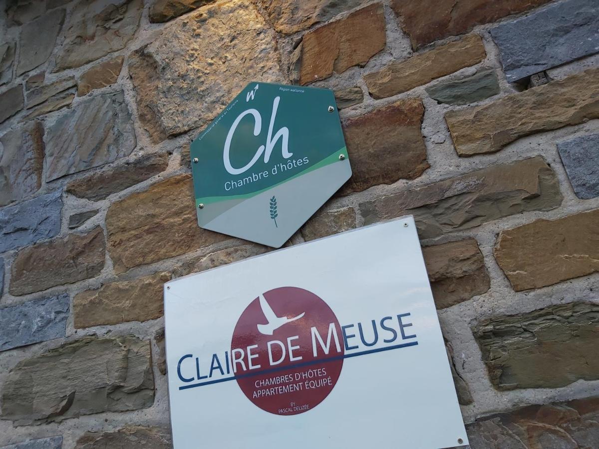 Claire De Meuse Cozy Apartment Detox With River And Hills Anhée Exterior foto